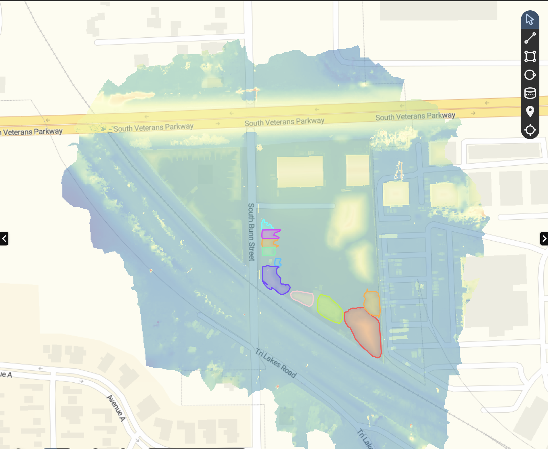DSM / Elevation Analysis deliverable sample
